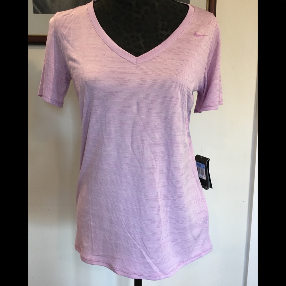 Lavender Nike DriFit top. NWT.